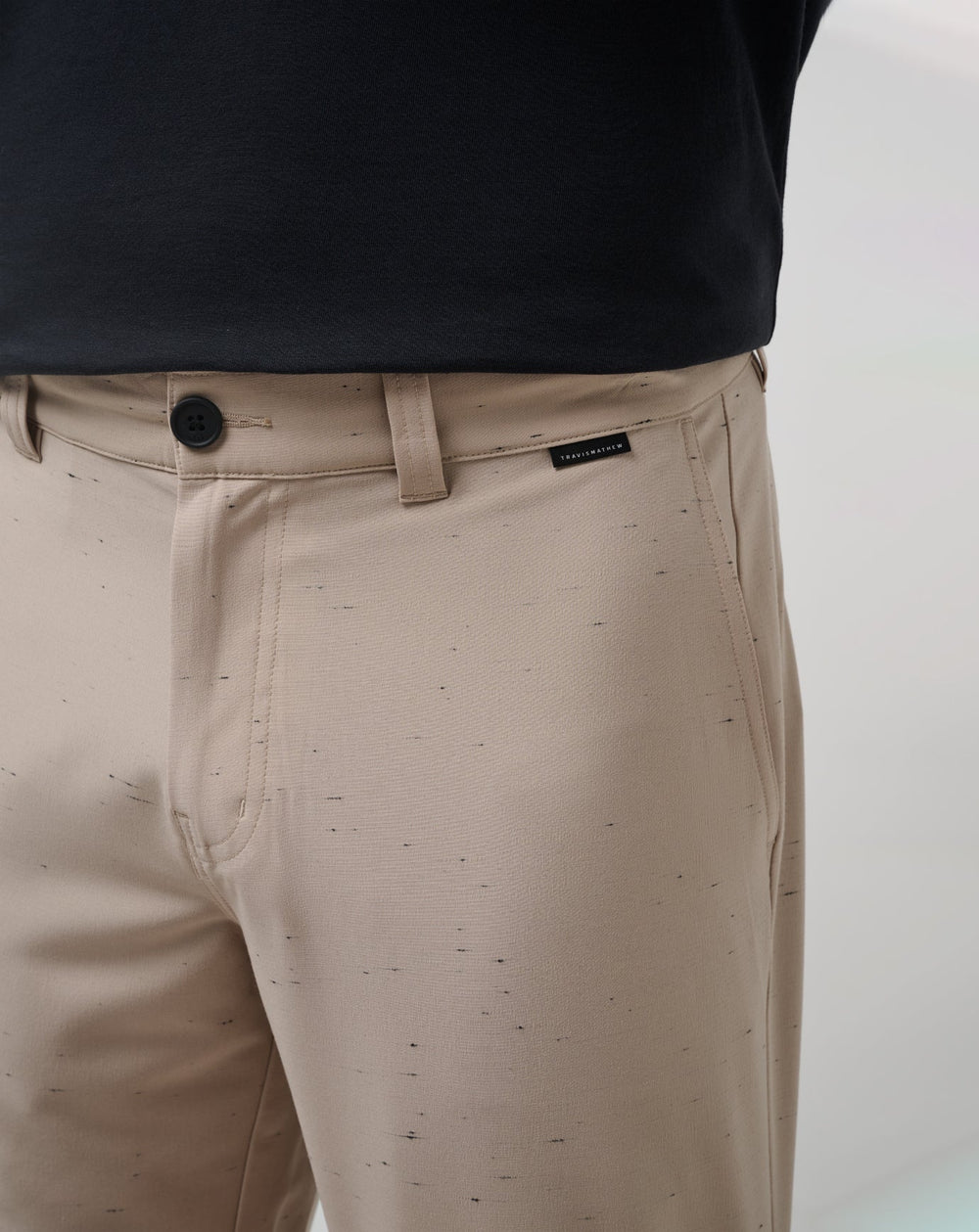 Oxford Tan Travis Mathew Private Pier Short 9In
