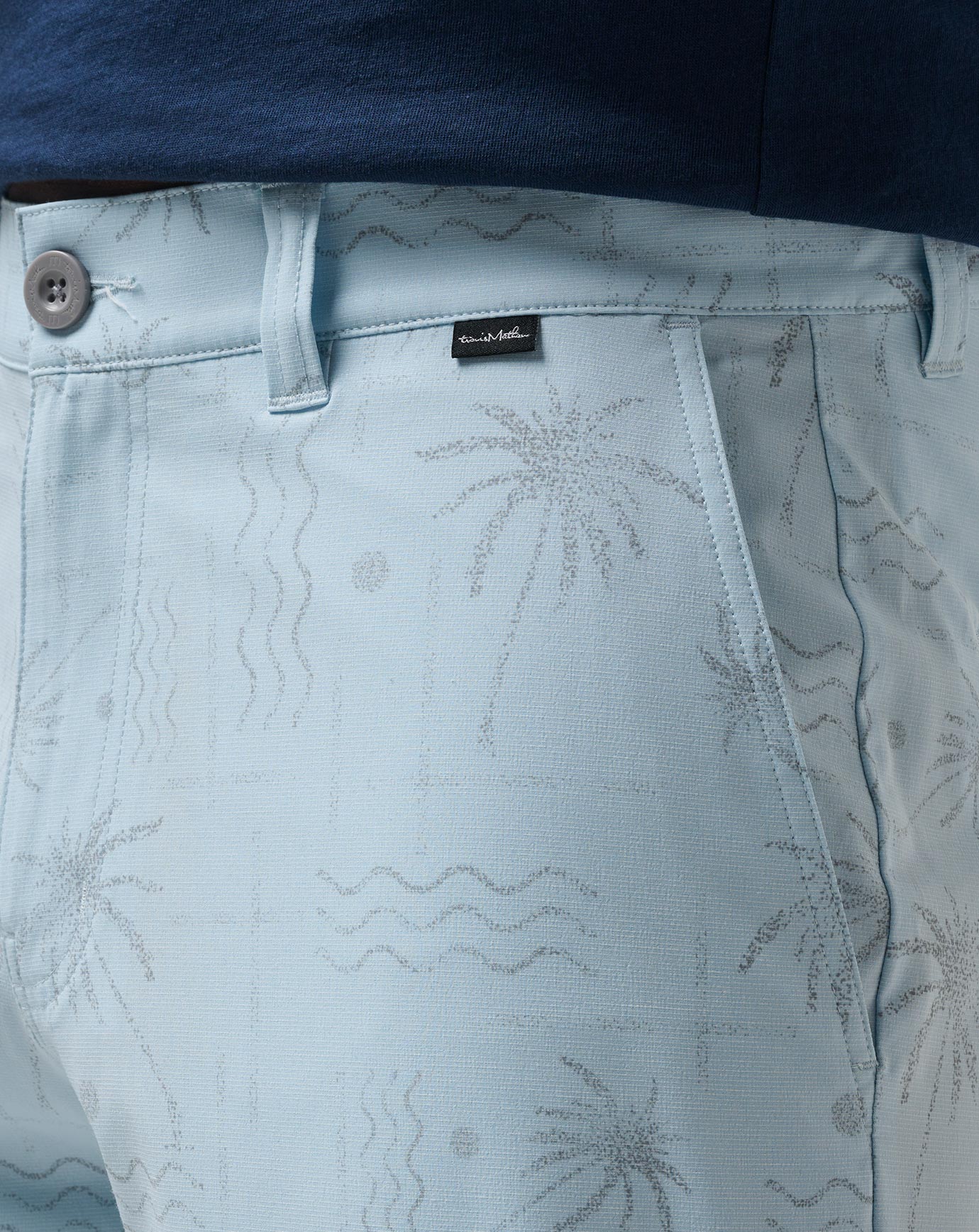 Dream Blue Travis Mathew River Surfing Short 9In