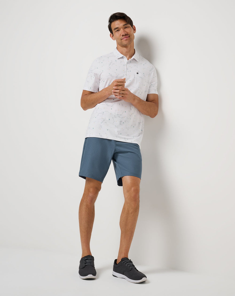 Navy Travis Mathew Call An Audible Short 9In