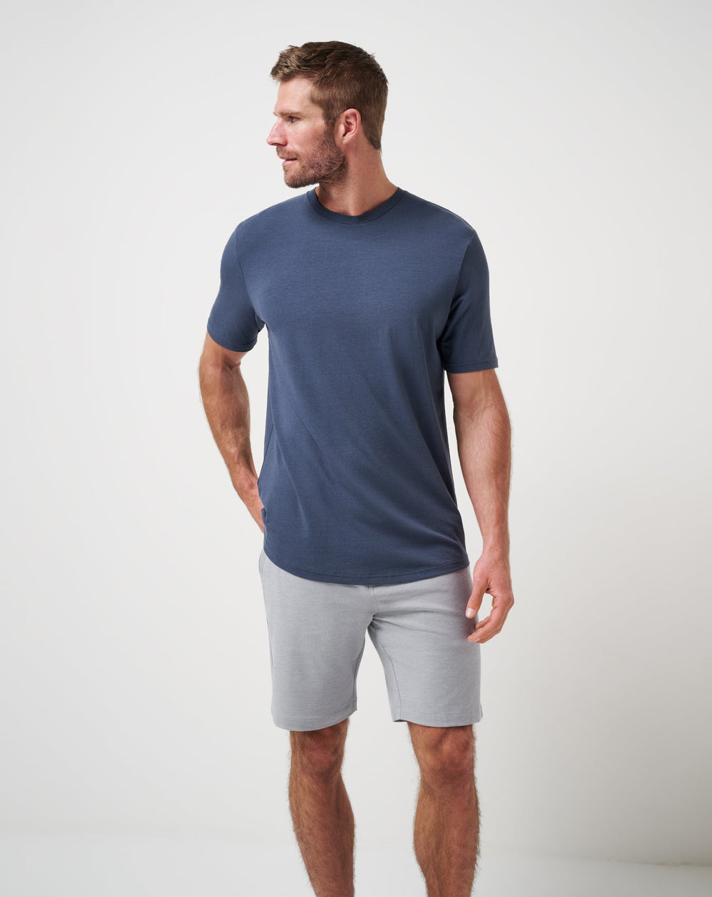 Heather Sleet Travis Mathew Adirondack Short 9In