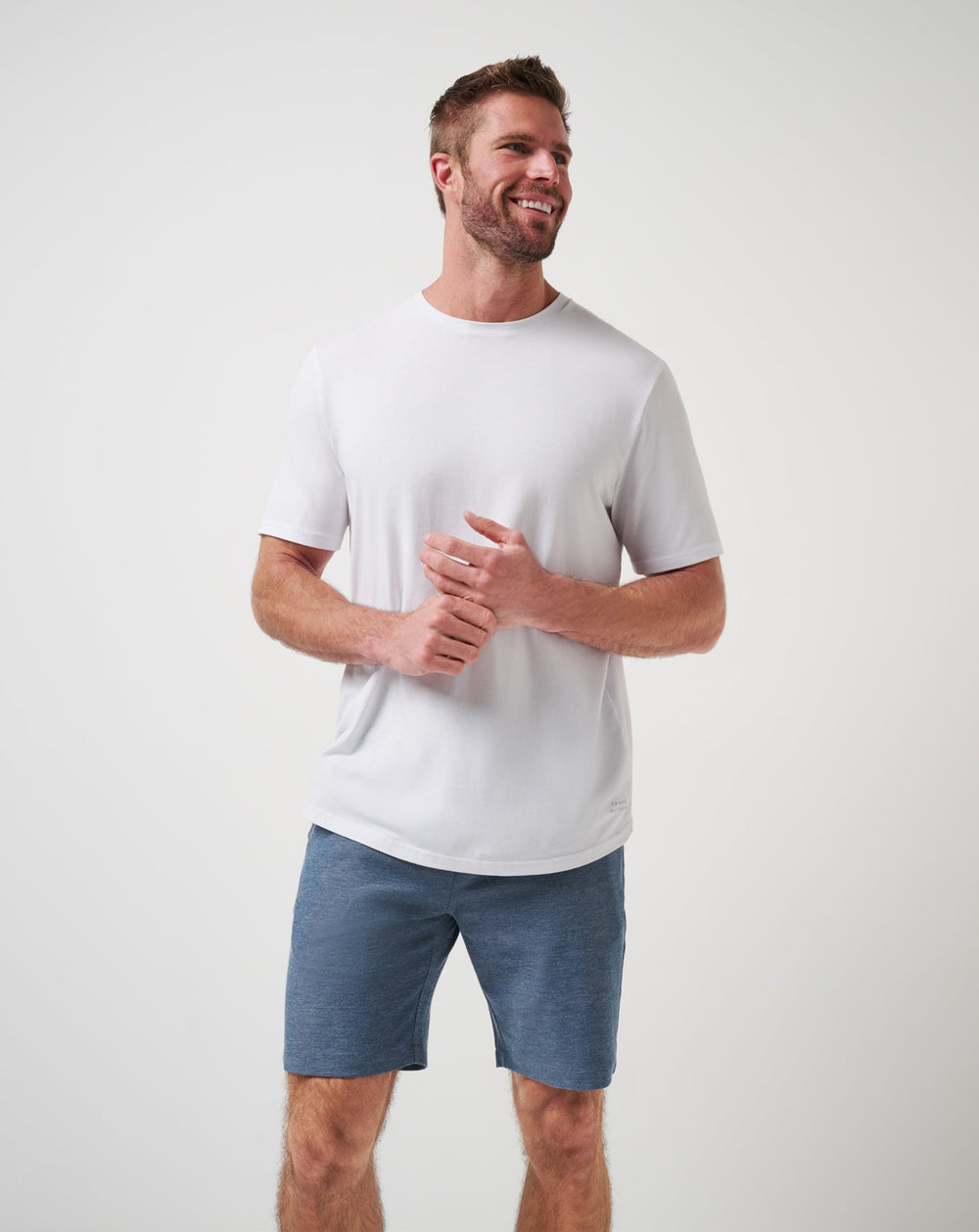 Heather Navy Travis Mathew Adirondack Short 9In