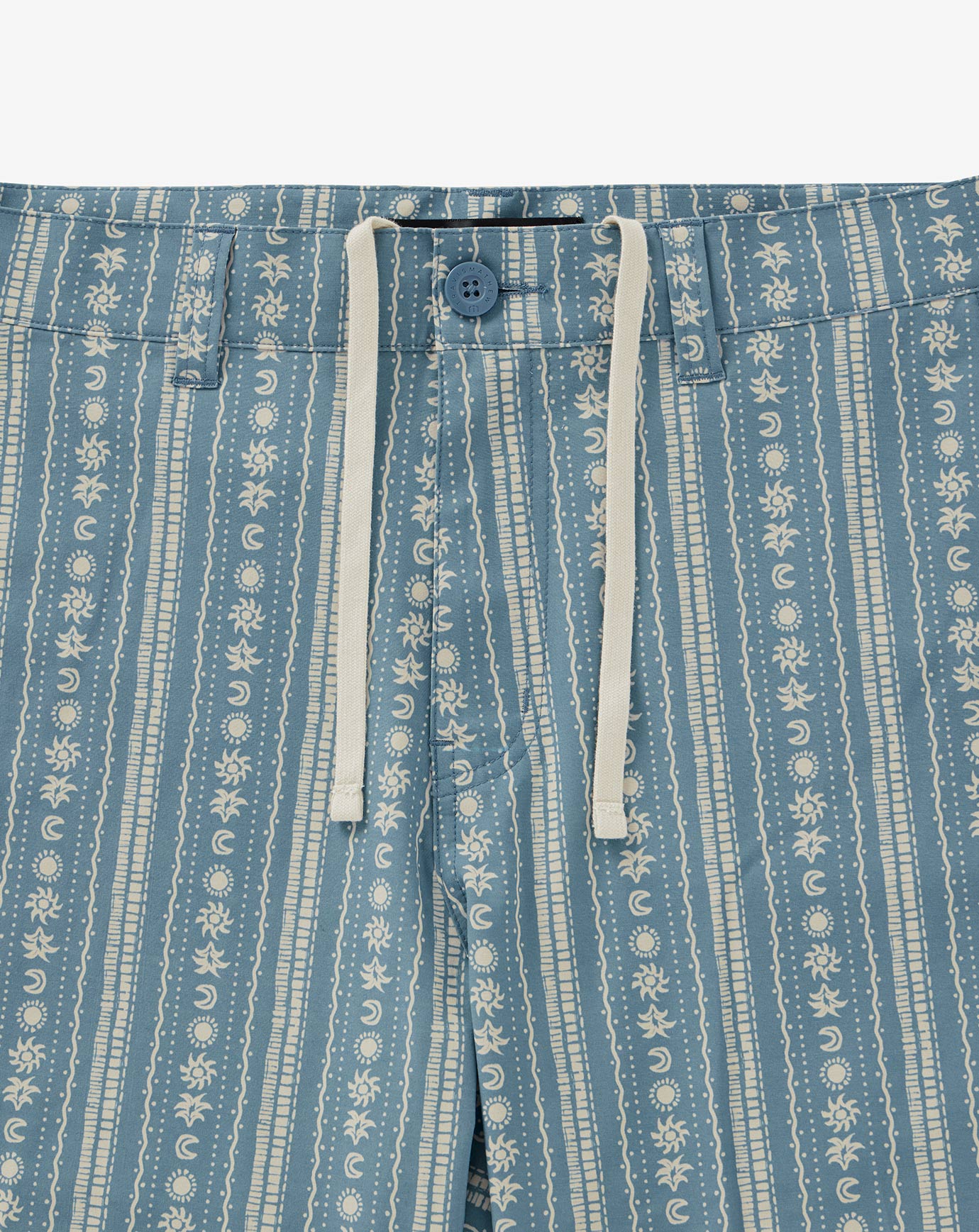Captains Blue Travis Mathew Tech Chino Print Short 8In