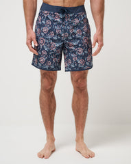 Mood Indigo/Vintage Indigo Travis Mathew Flourish Boardshort