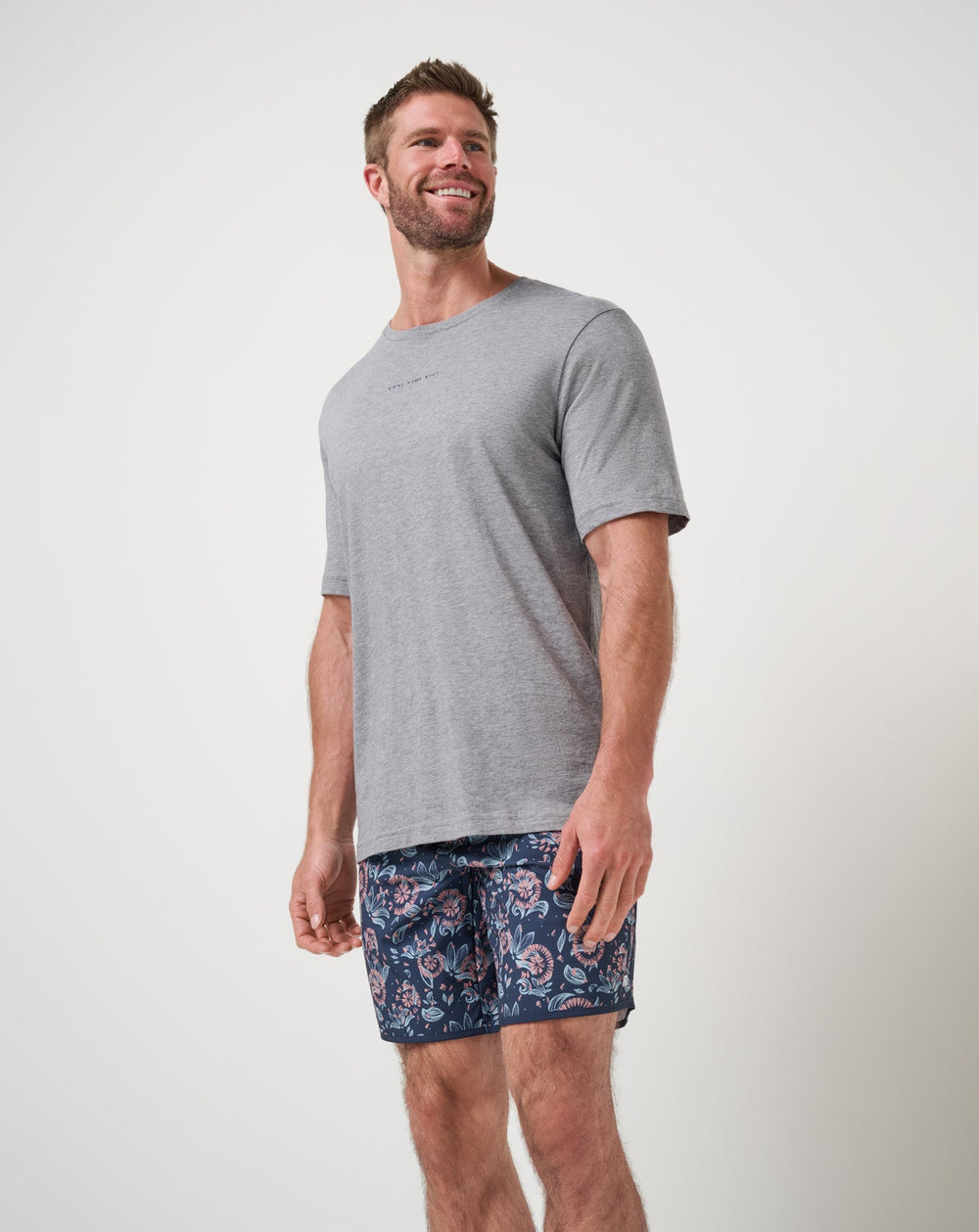 Mood Indigo/Vintage Indigo Travis Mathew Flourish Boardshort