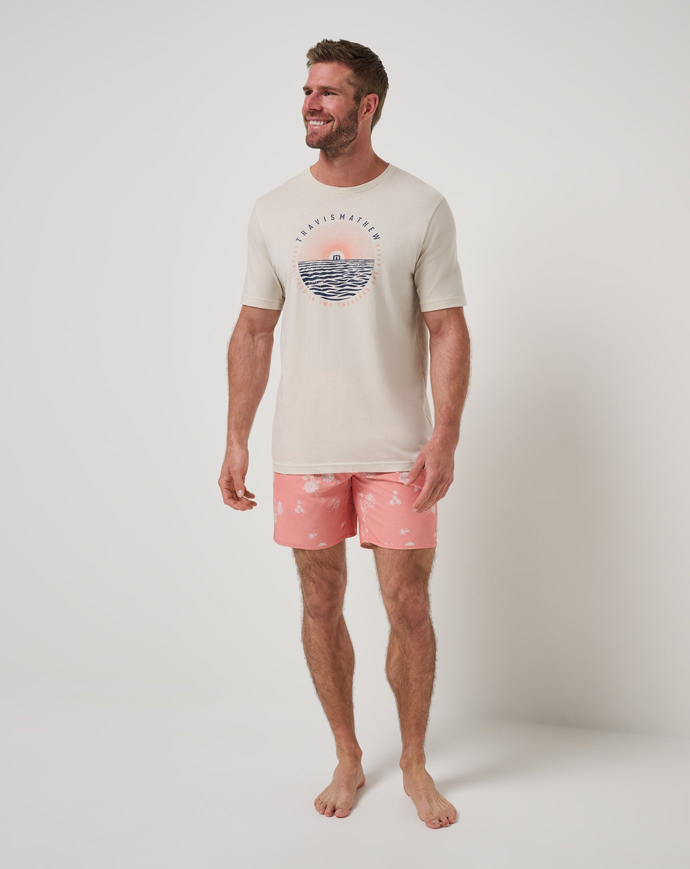 Terra Cotta Travis Mathew Get Outside Boardshort