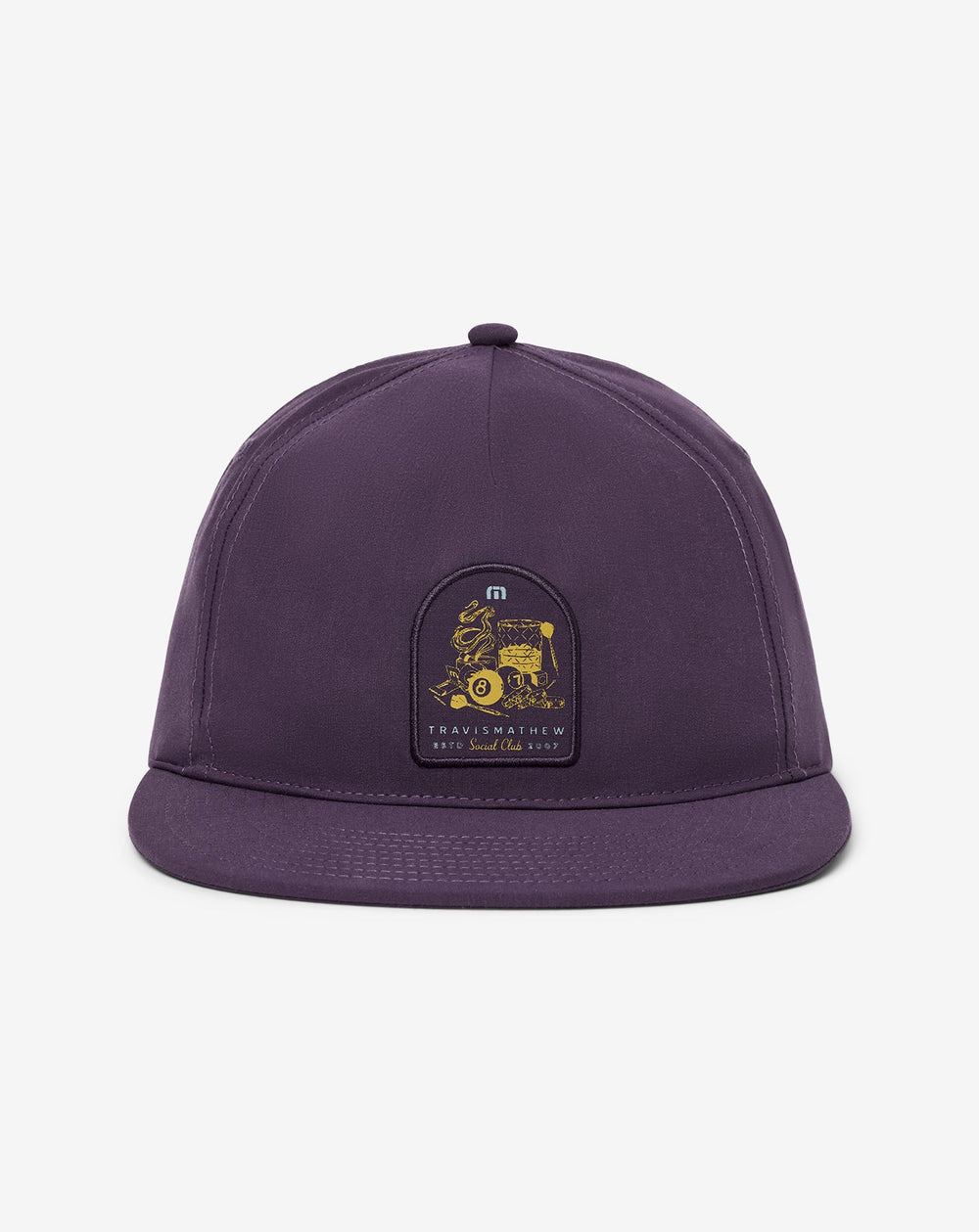 Purple Velvet Travis Mathew Social Hour Snapback Hat