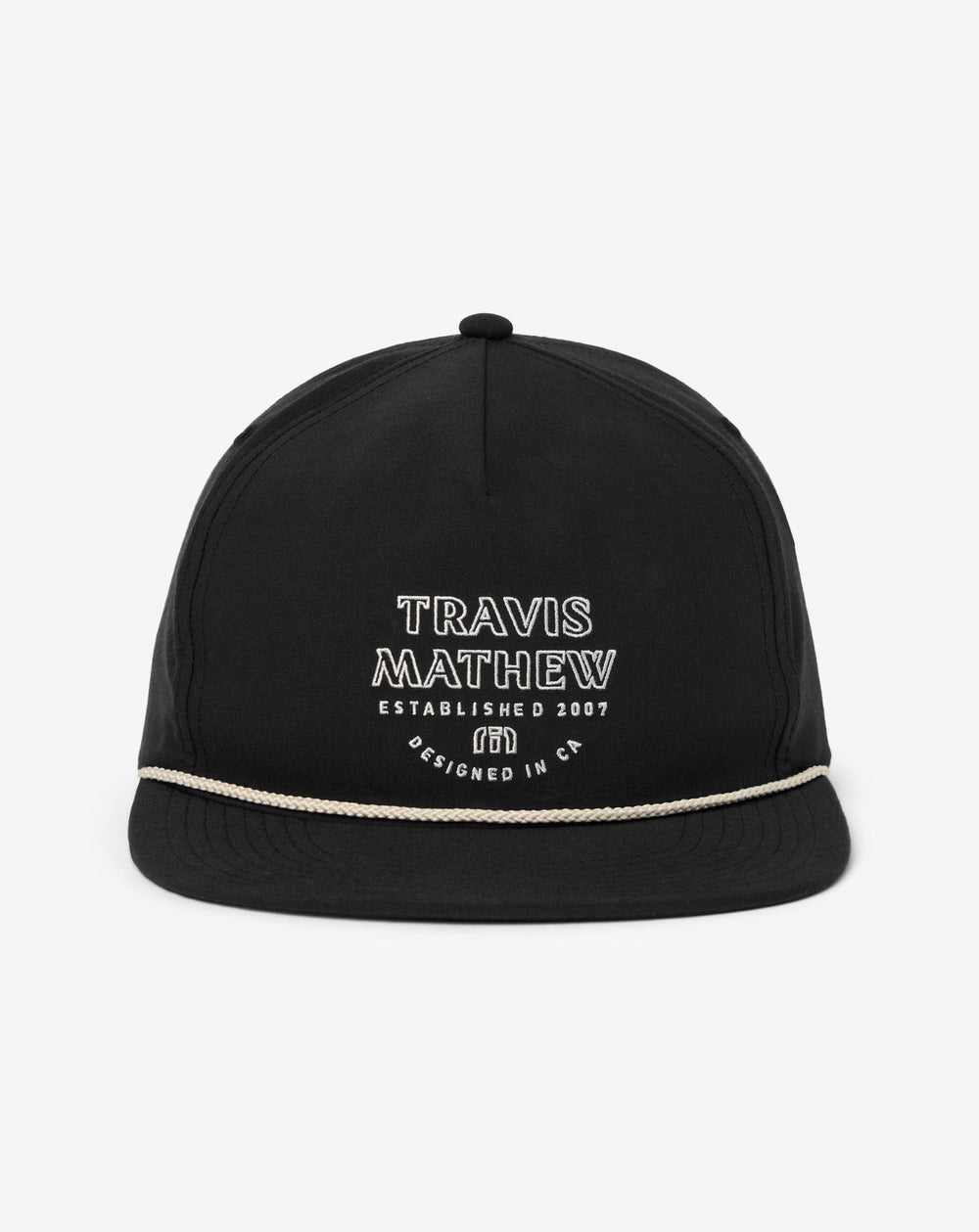 Black Travis Mathew Salted Shore Snapback Hat