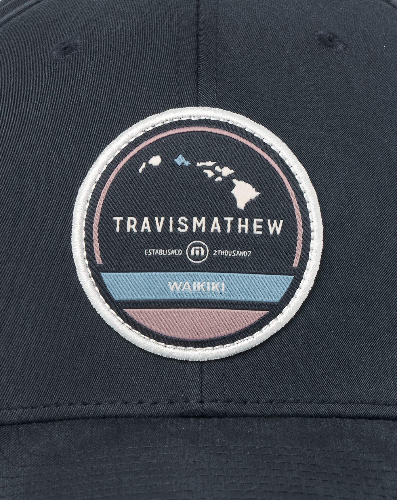 Total Eclipse Travis Mathew The Forbidden Isle 3.0 Waikiki Snapback Hat