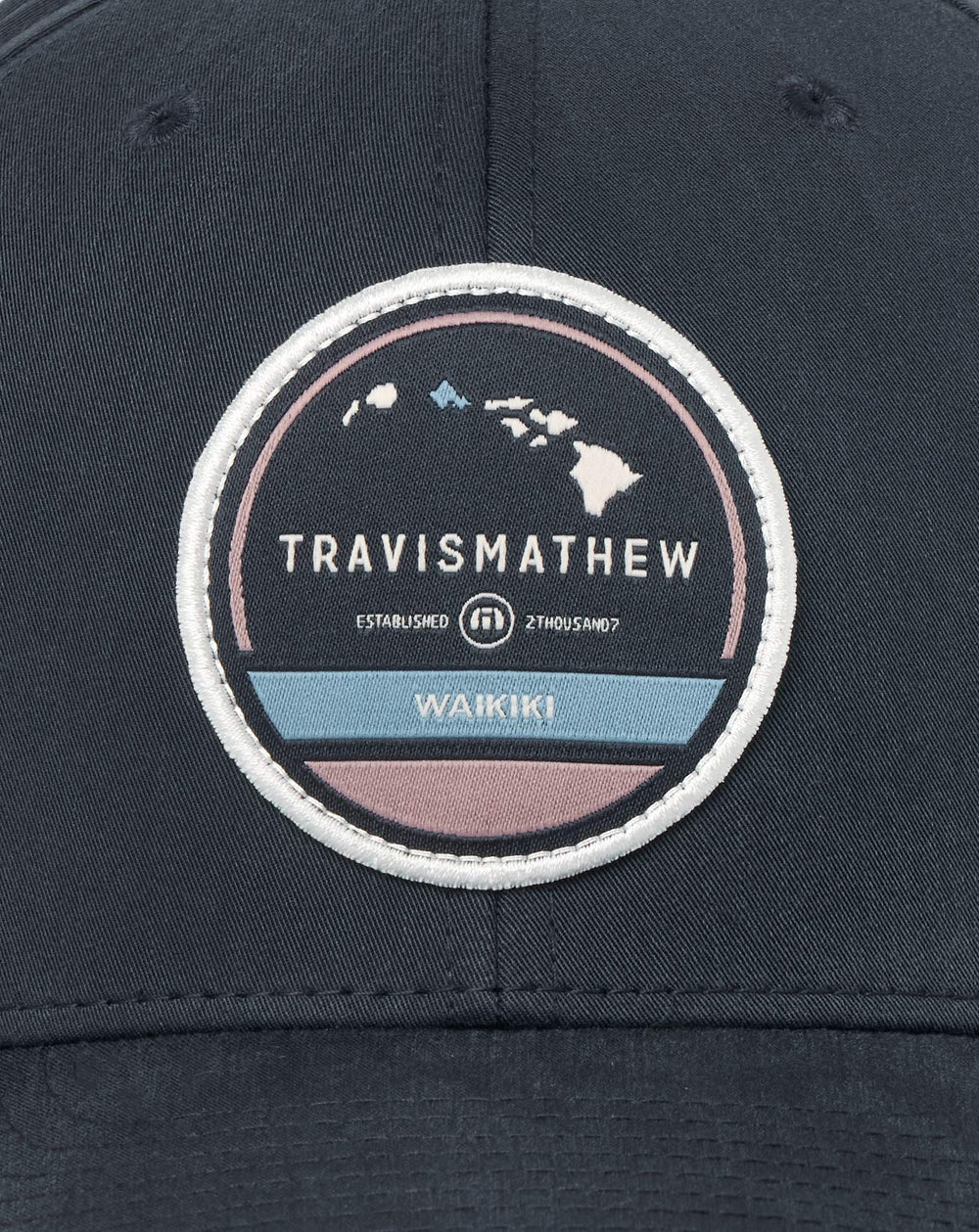 Total Eclipse Travis Mathew The Forbidden Isle 3.0 Waikiki Snapback Hat
