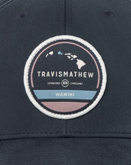 Total Eclipse Travis Mathew The Forbidden Isle 3.0 Waikiki Snapback Hat