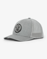 Heather Grey Travis Mathew The Patch Floral Snapback Hat