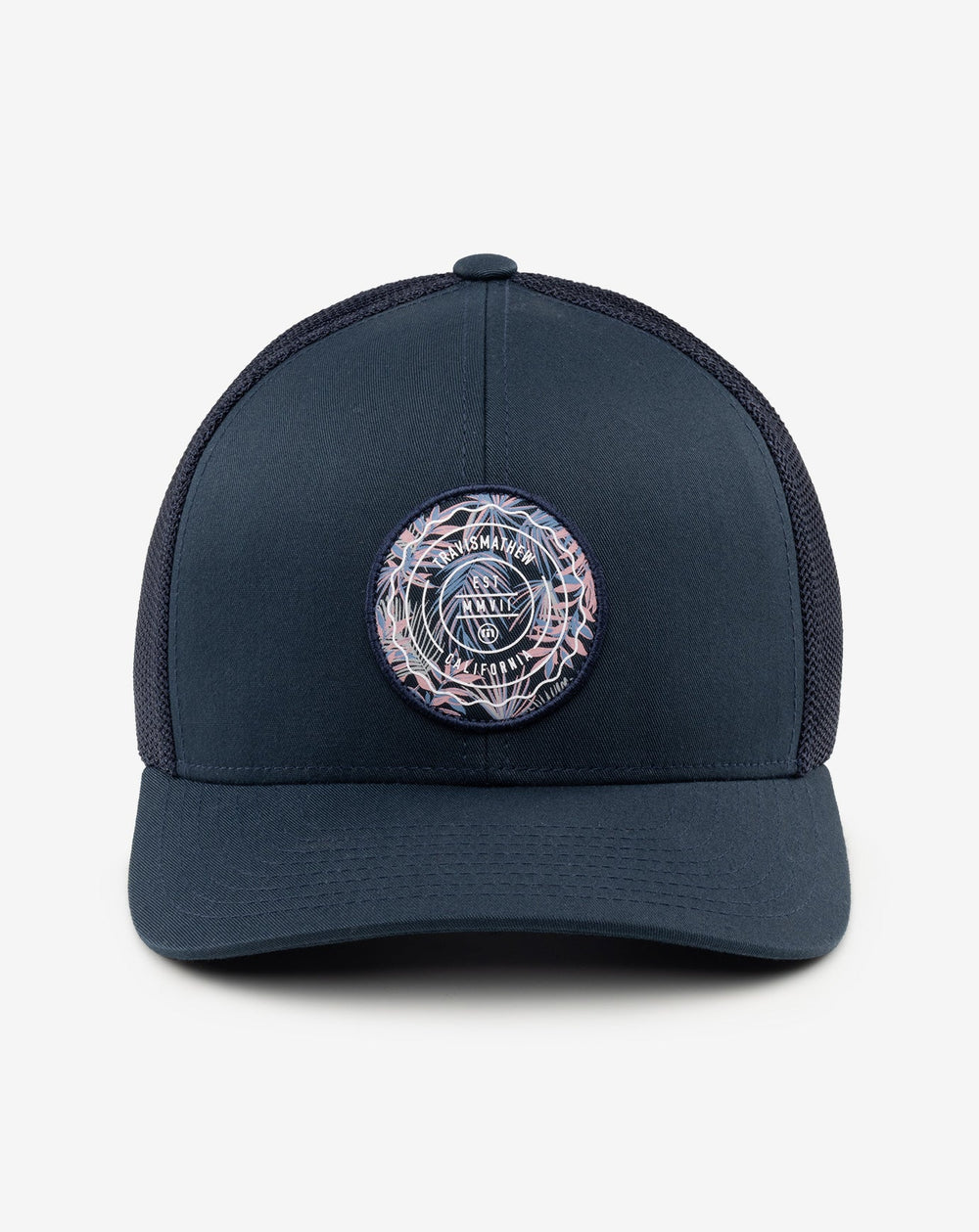 Blue Nights Travis Mathew The Patch Floral Snapback Hat