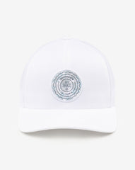 White Travis Mathew The Patch Floral Snapback Hat