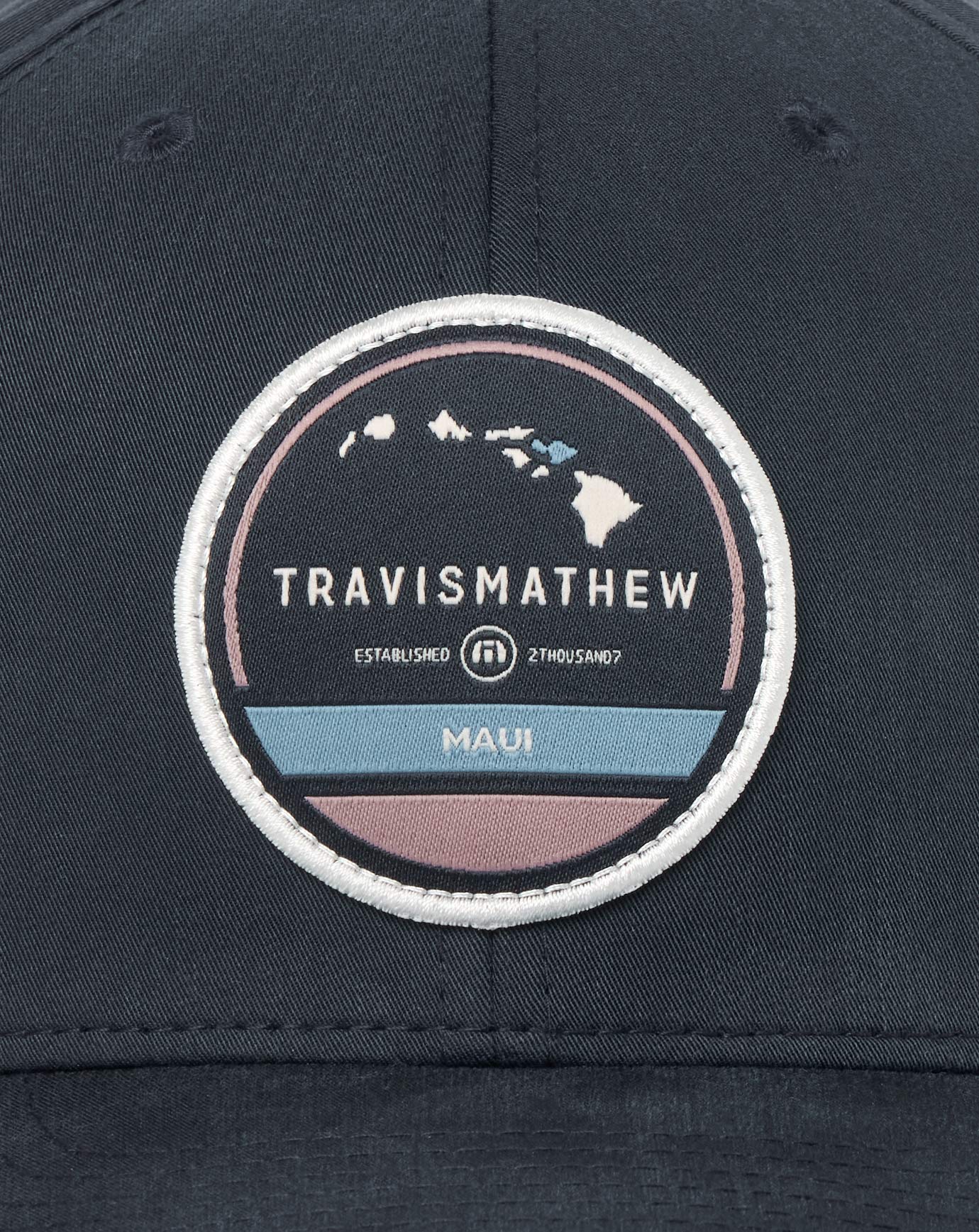 Total Eclipse Travis Mathew The Forbidden Isle 3.0 Maui Snapback Hat