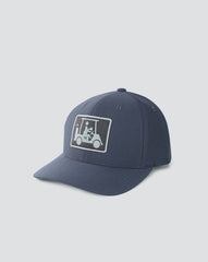 Blue Nights Travis Mathew El Capitan Snapback Hat