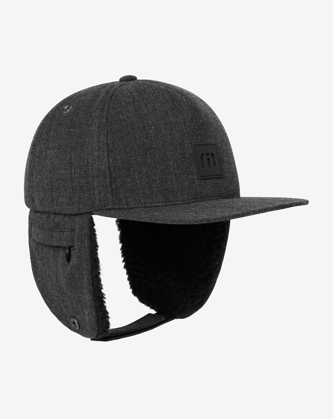 Heather Black Travis Mathew Snowdrift Snapback Hat