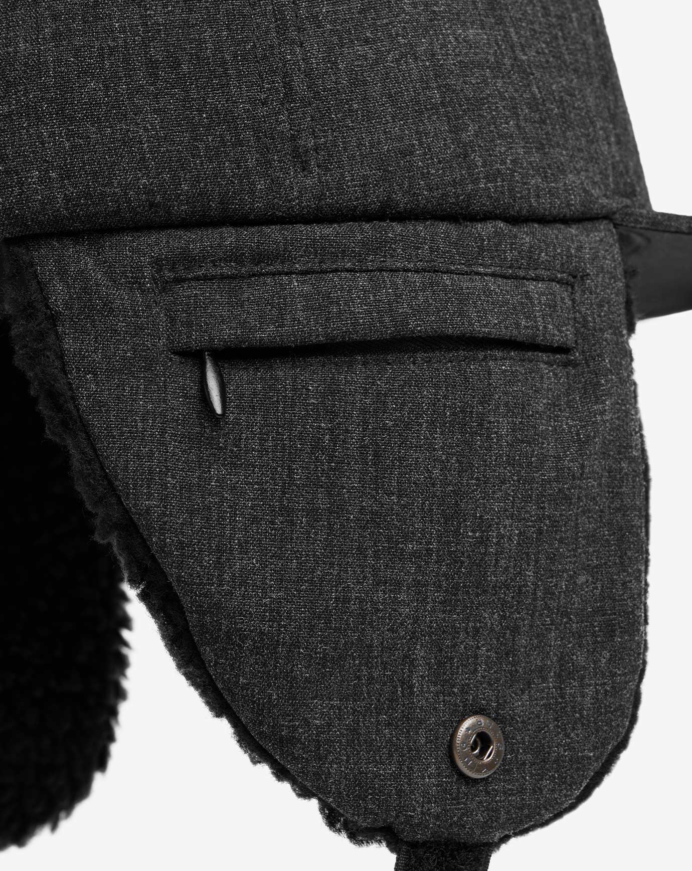 Heather Black Travis Mathew Snowdrift Snapback Hat