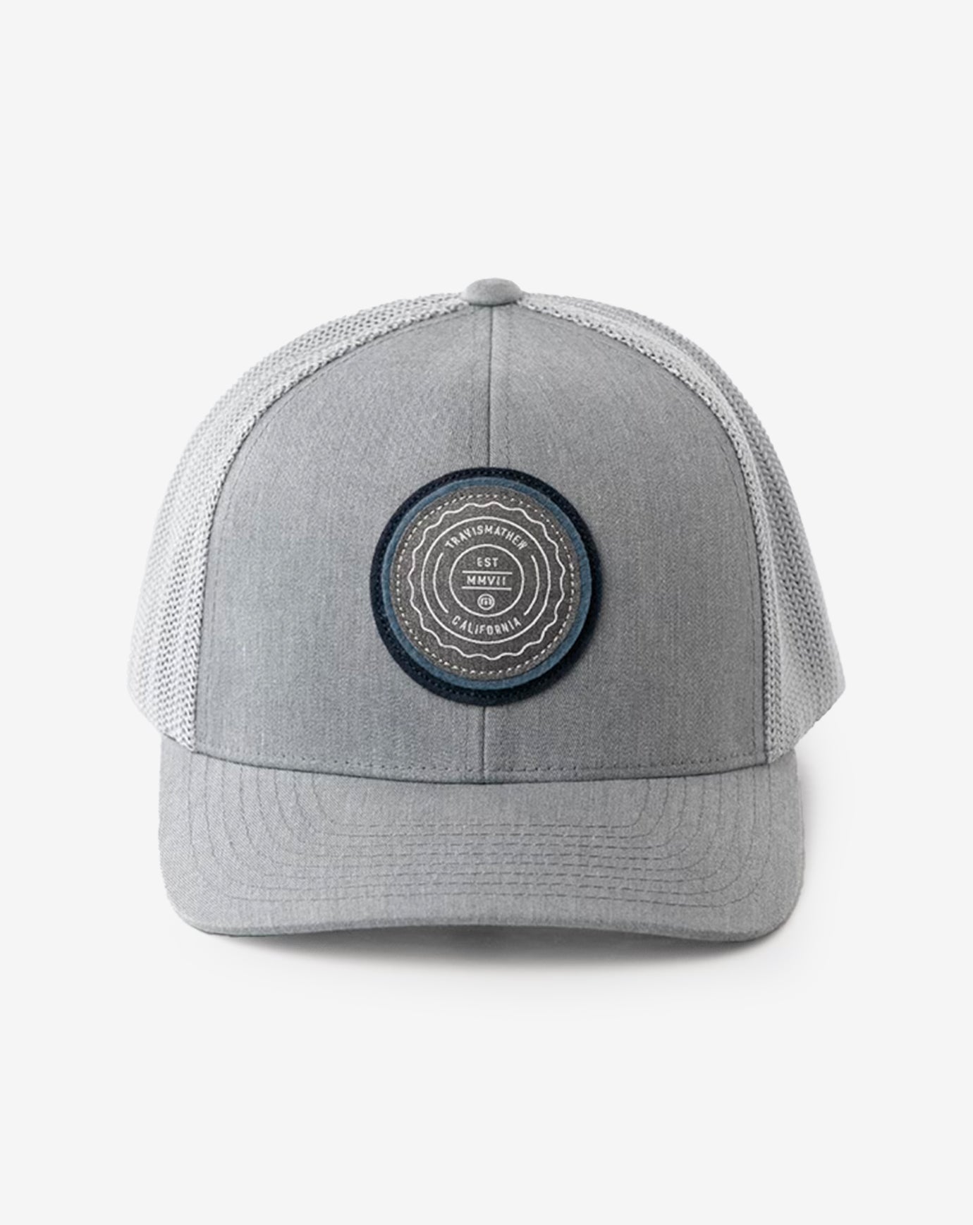 Heather Grey Travis Mathew The Patch Snapback Hat