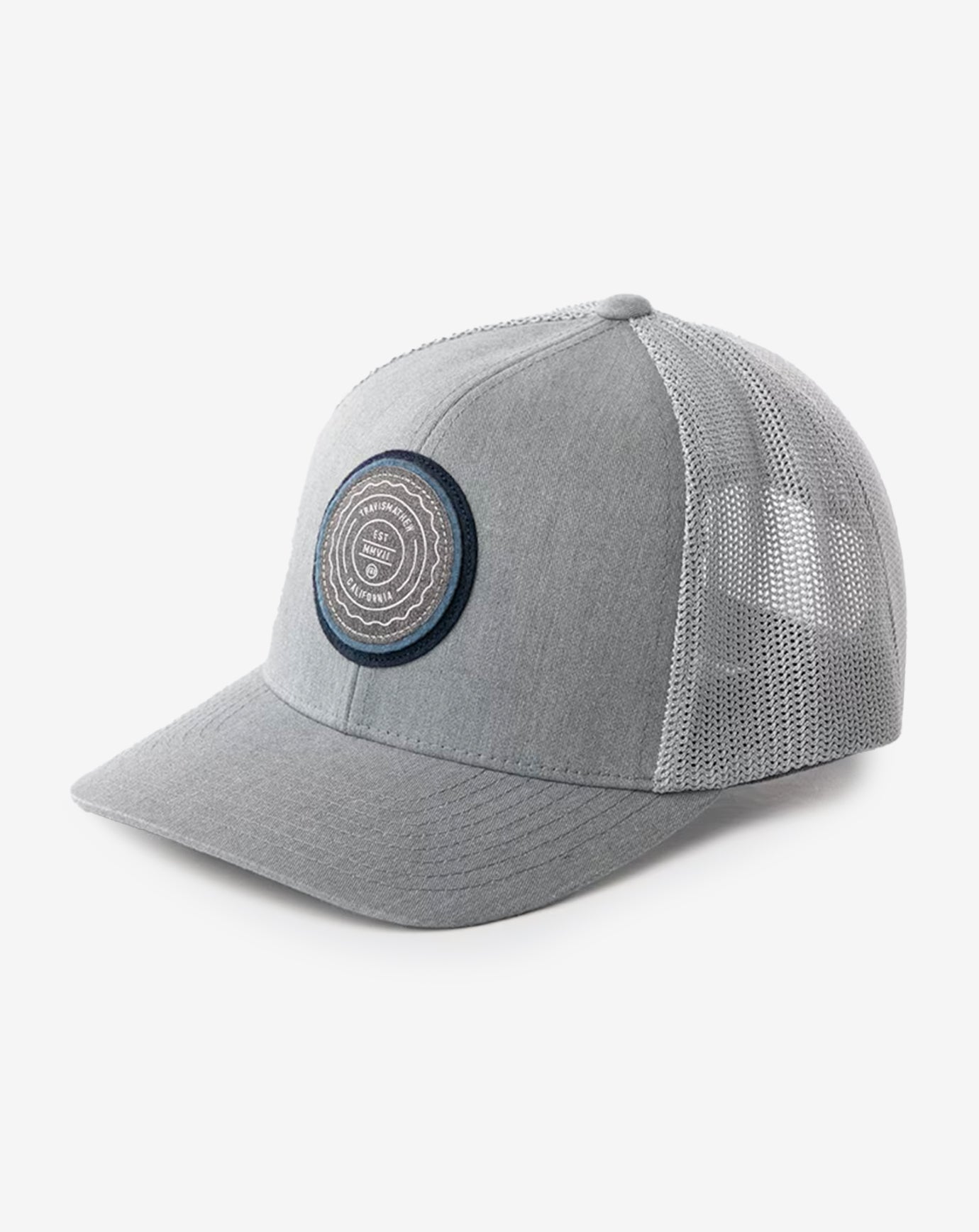 Heather Grey Travis Mathew The Patch Snapback Hat