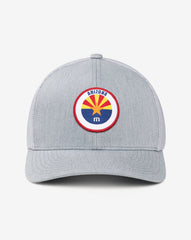 Heather Grey Travis Mathew Prickly Pear Snapback Hat