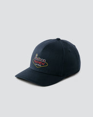 Dark Blue Travis Mathew Neon Magic Snapback Hat