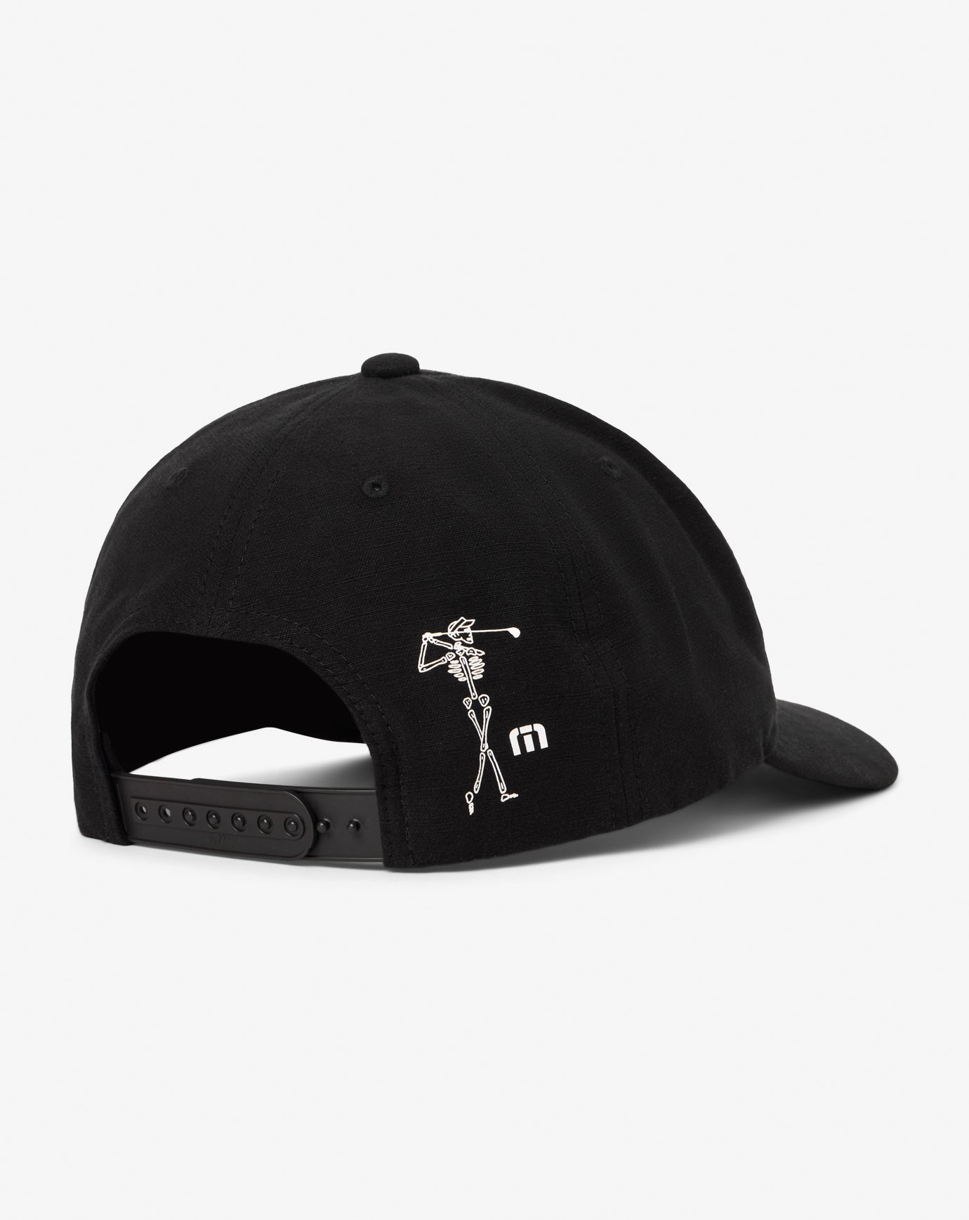 Black Travis Mathew Golf Sucks Snapback Hat