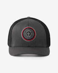 Heather Grey Pinstripe Travis Mathew The Patch Snapback Hat