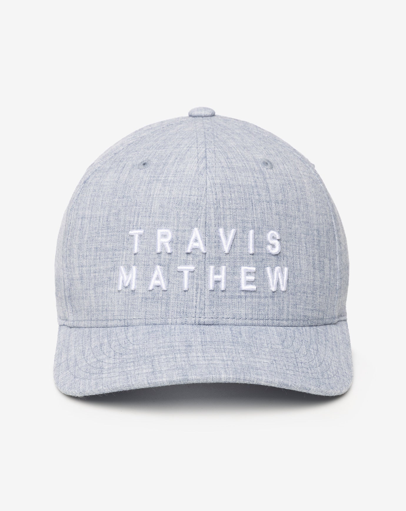 Heather Light Blue Travis Mathew Rockdale Snapback Hat