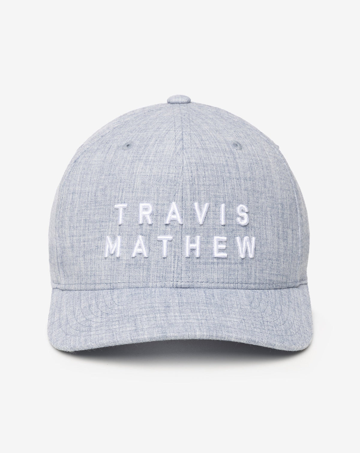 Heather Light Blue Travis Mathew Rockdale Snapback Hat