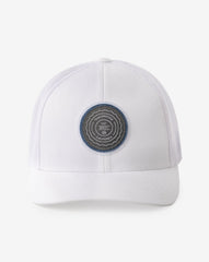 White Travis Mathew The Patch Snapback Hat