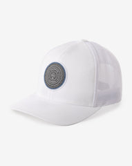 White Travis Mathew The Patch Snapback Hat