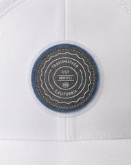 White Travis Mathew The Patch Snapback Hat