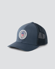 Dark Blue Travis Mathew Nois 2.0 Snapback Hat
