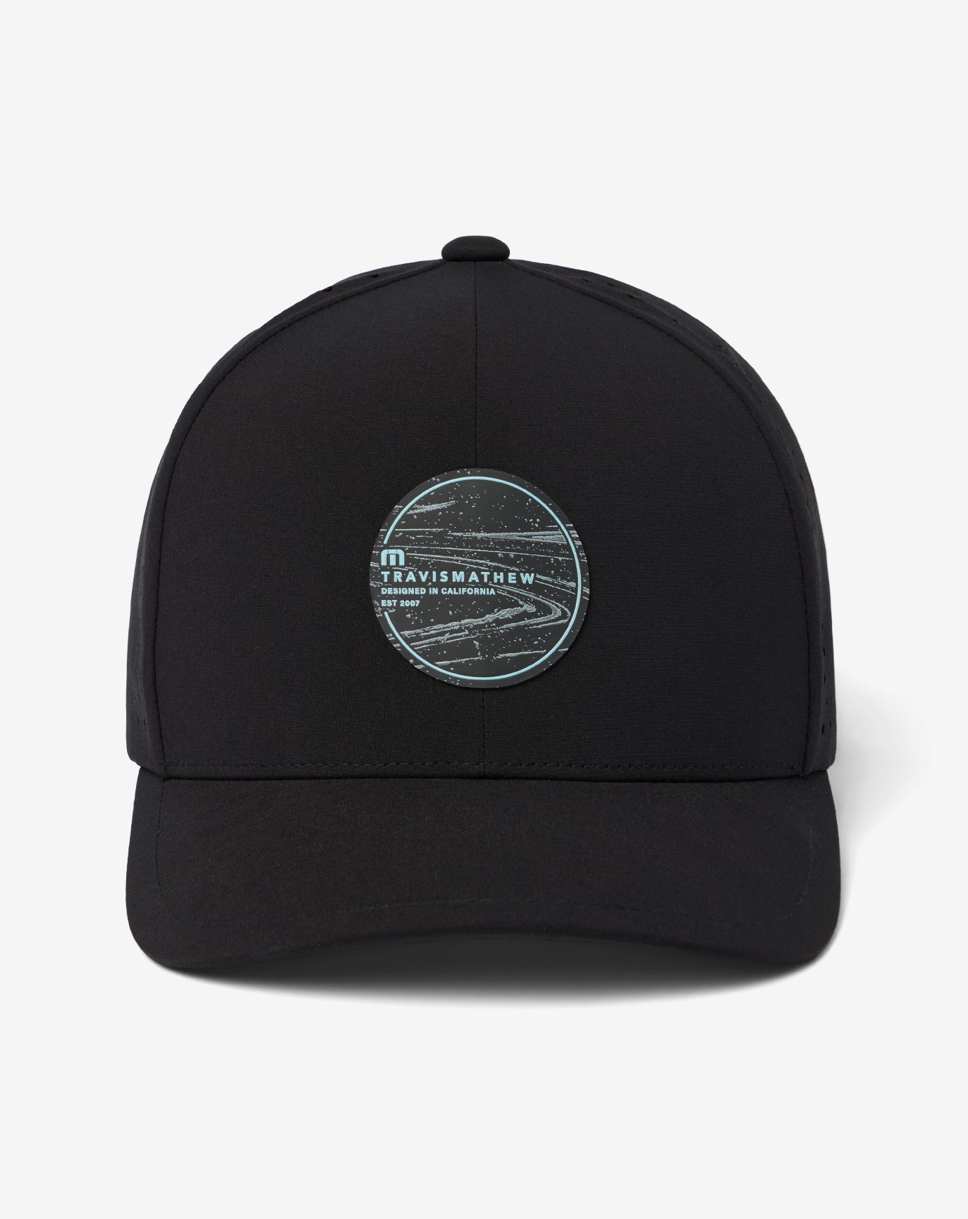 Black Travis Mathew Long Journey Snapback Hat