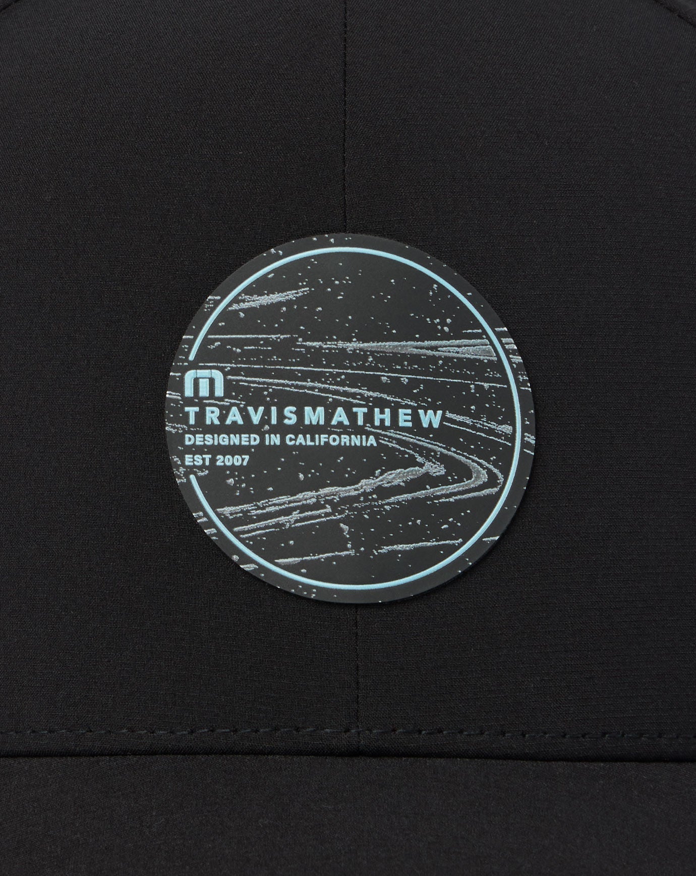 Black Travis Mathew Long Journey Snapback Hat