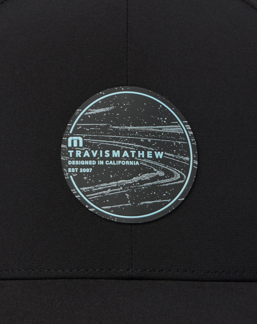 Black Travis Mathew Long Journey Snapback Hat
