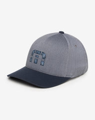Heather Quiet Shade Travis Mathew Long Term Rental Snapback Hat