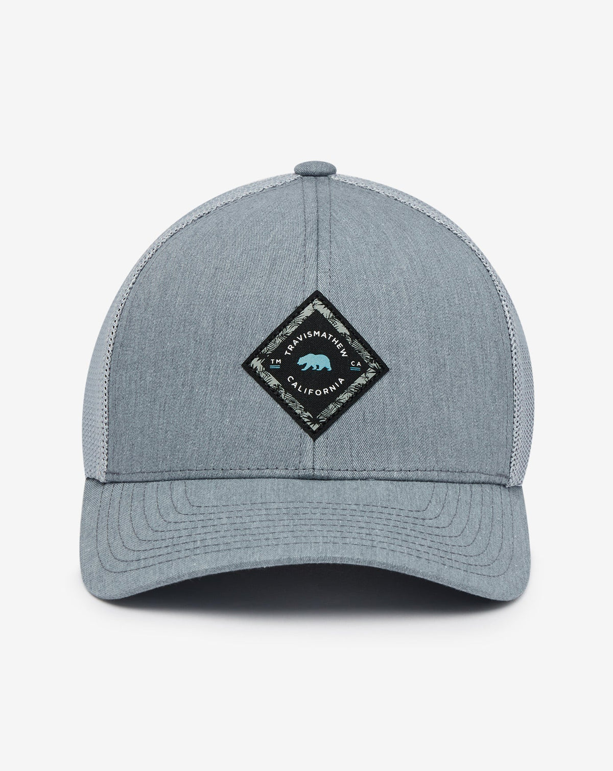 Heather Grey Travis Mathew June Lake Loop 2.0 Snapback Hat