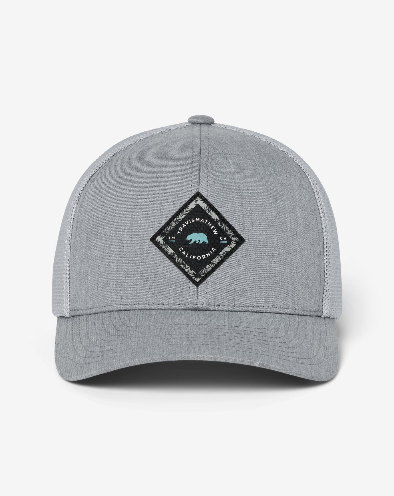 Heather Grey Travis Mathew June Lake Loop 2.0 Snapback Hat