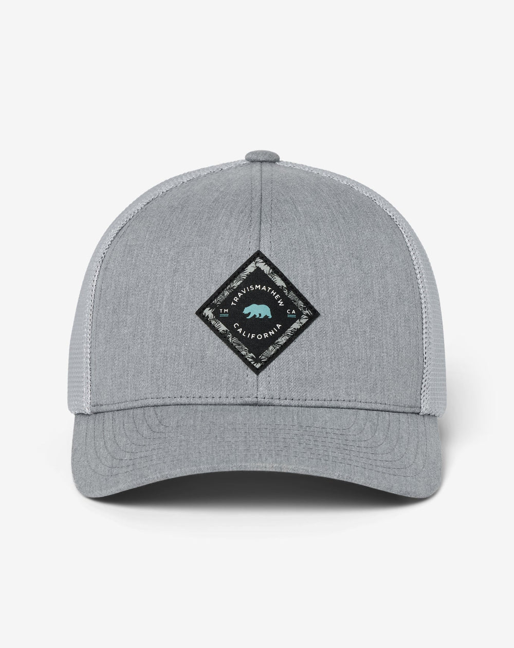 Heather Grey Travis Mathew June Lake Loop 2.0 Snapback Hat