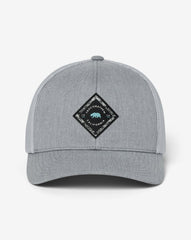 Heather Grey Travis Mathew June Lake Loop 2.0 Snapback Hat