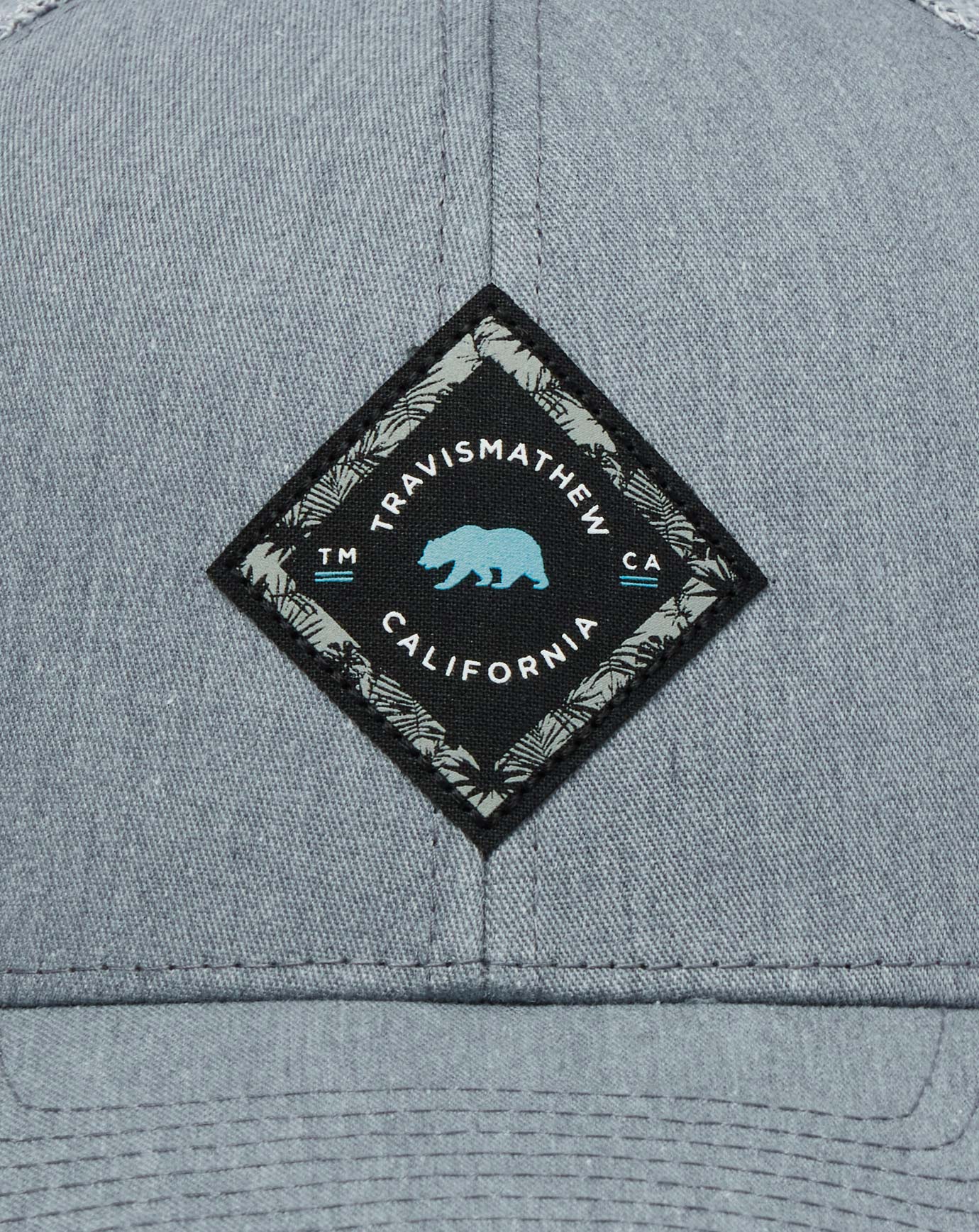Heather Grey Travis Mathew June Lake Loop 2.0 Snapback Hat