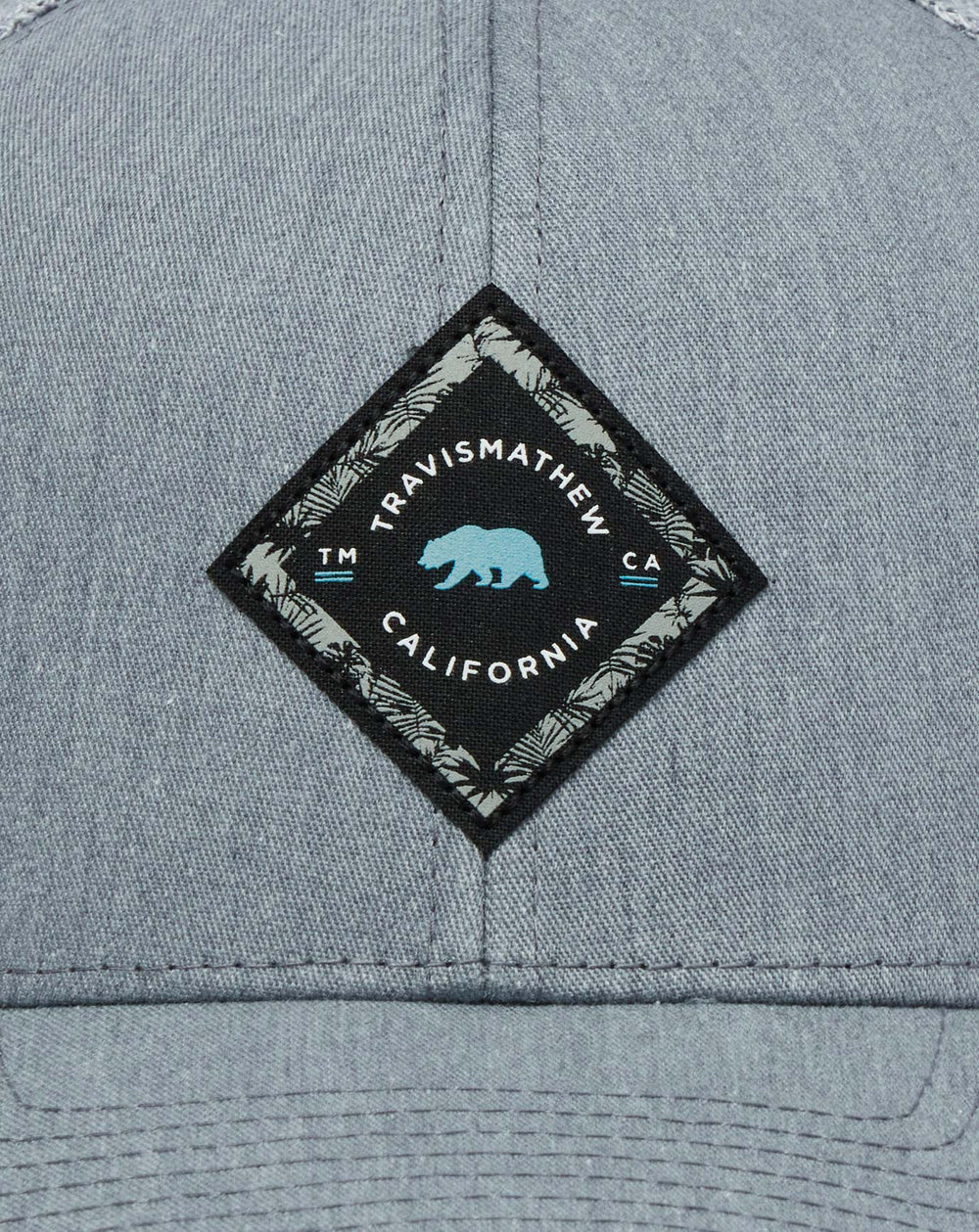 Heather Grey Travis Mathew June Lake Loop 2.0 Snapback Hat