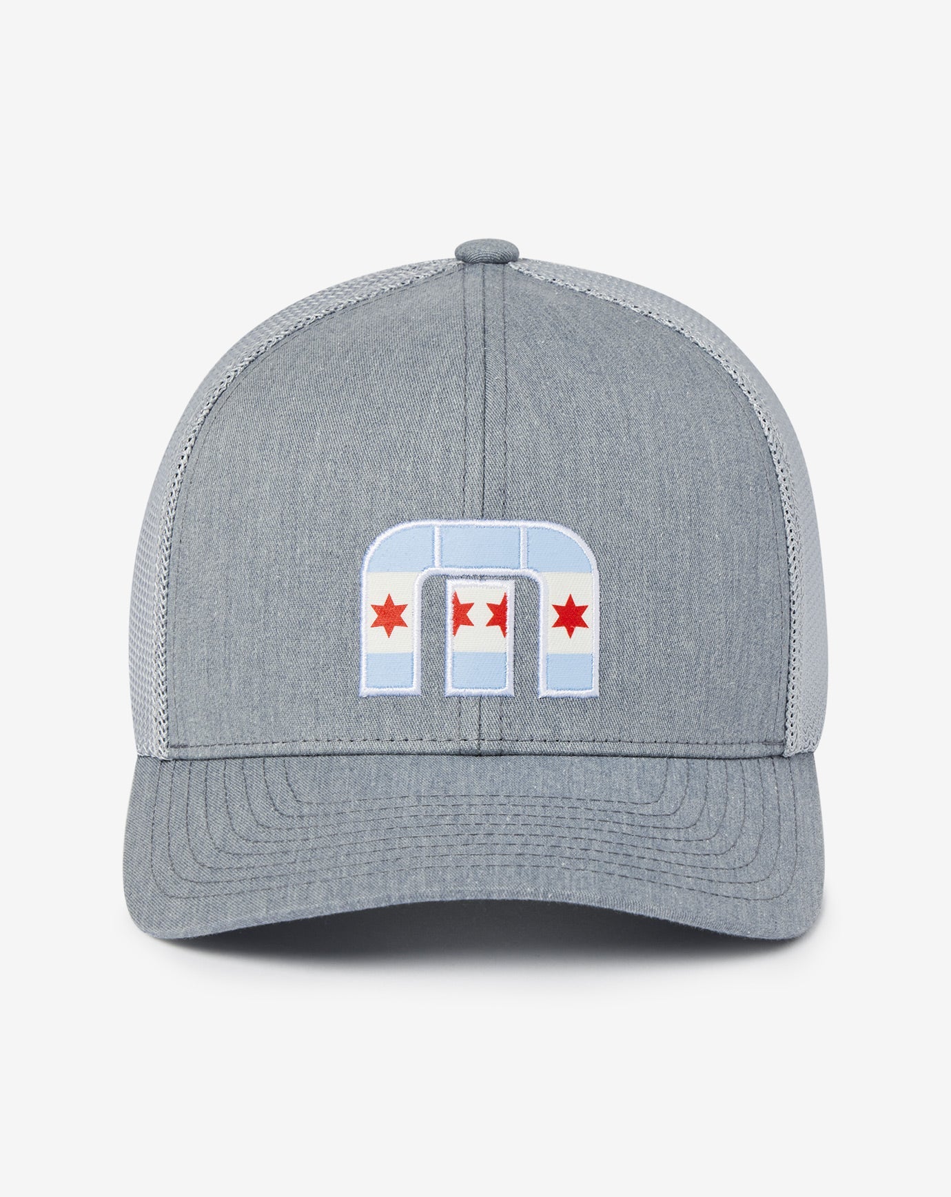 Heather Grey Travis Mathew Michigan Ave 2.0 Snapback Hat