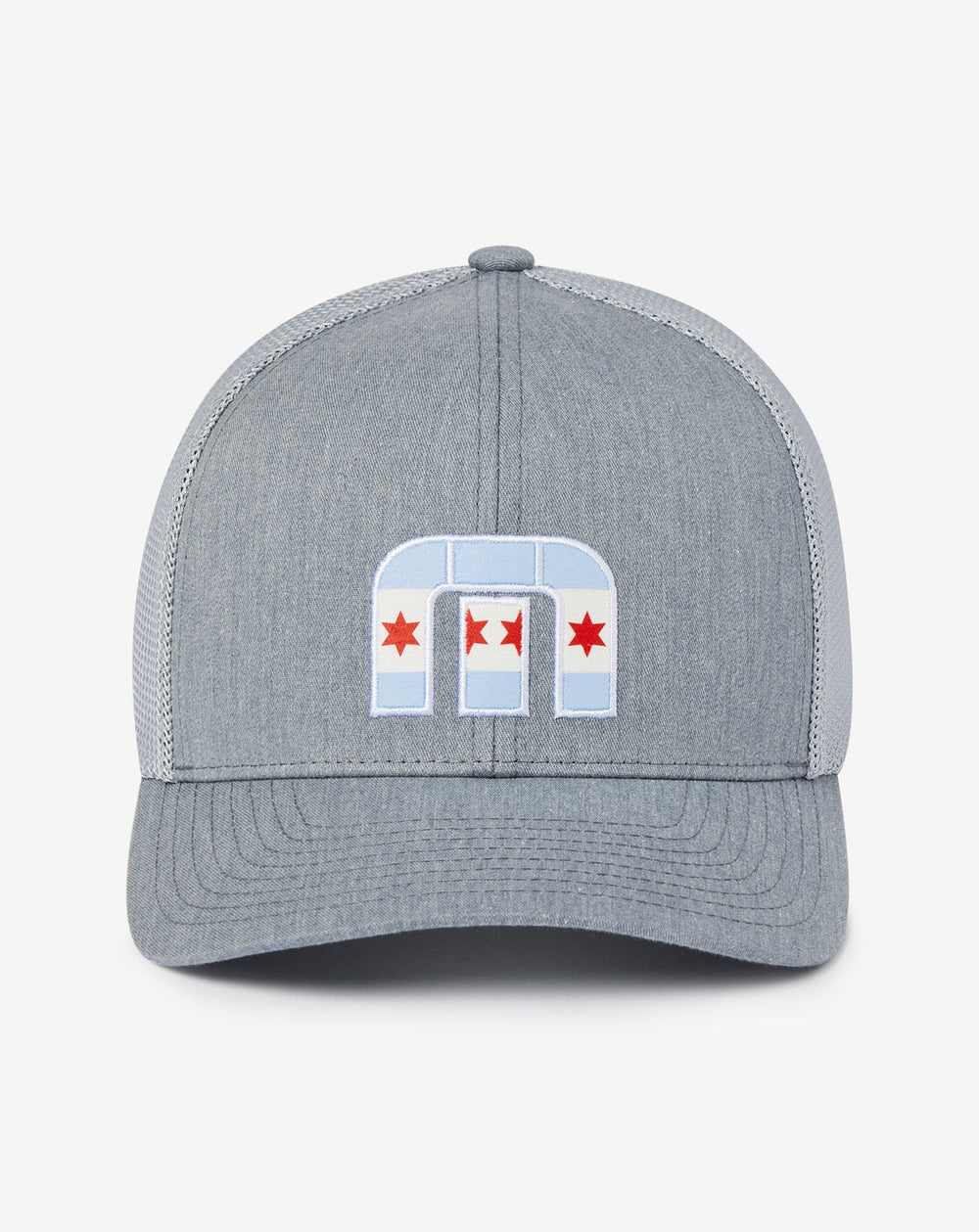 Heather Grey Travis Mathew Michigan Ave 2.0 Snapback Hat