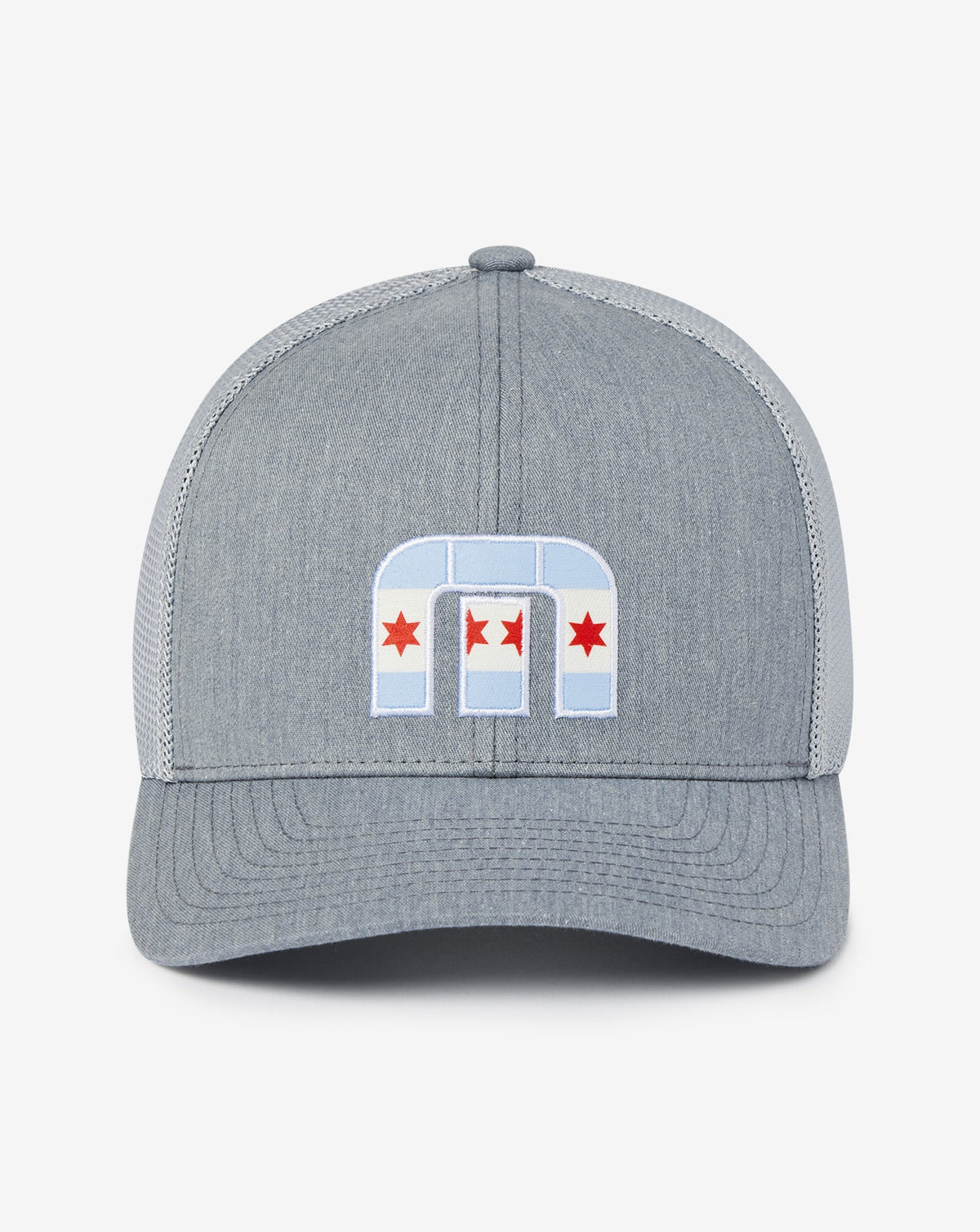 Heather Grey Travis Mathew Michigan Ave 2.0 Snapback Hat