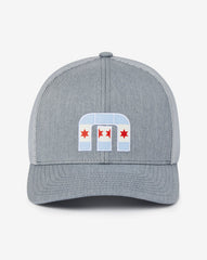 Heather Grey Travis Mathew Michigan Ave 2.0 Snapback Hat