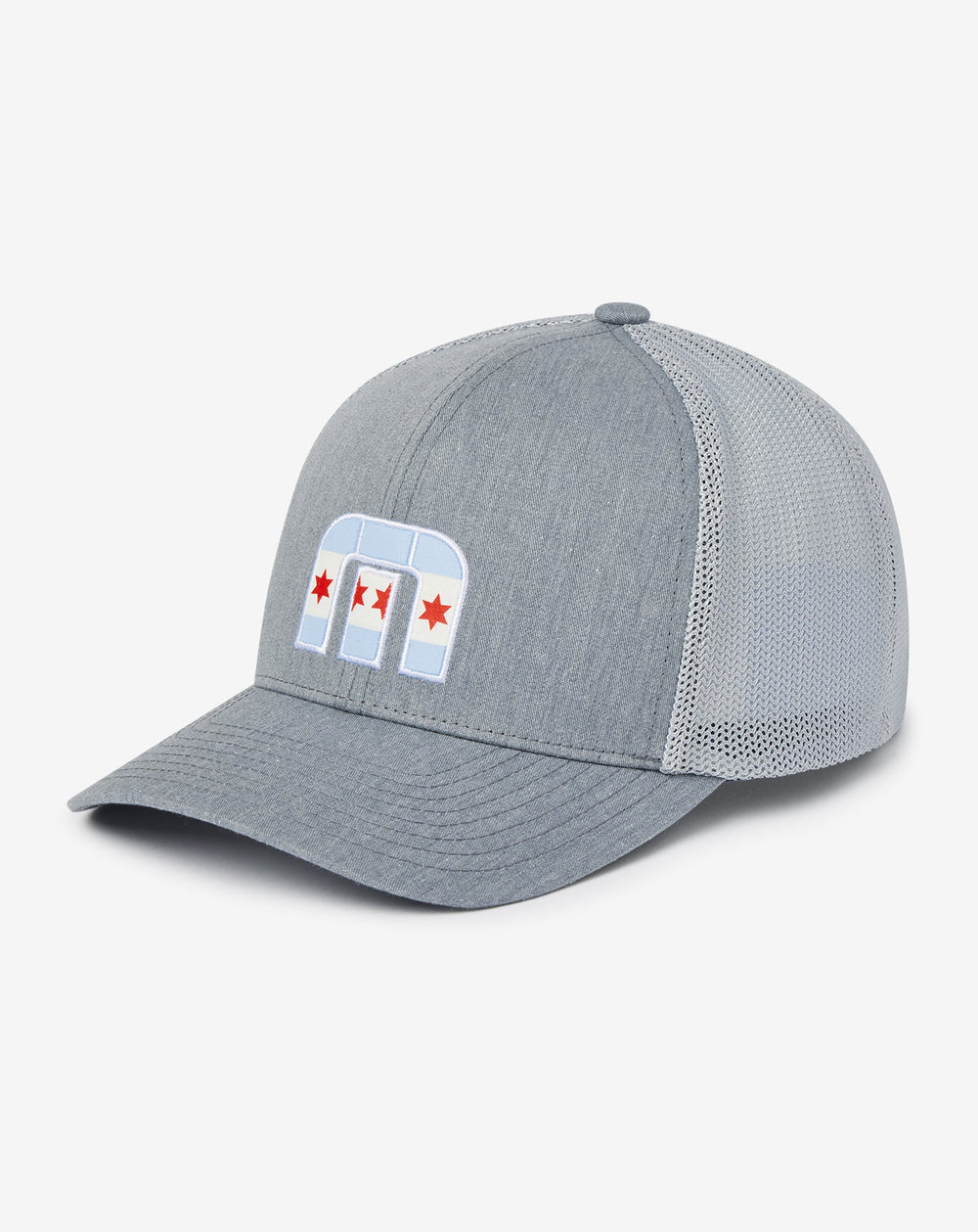 Heather Grey Travis Mathew Michigan Ave 2.0 Snapback Hat