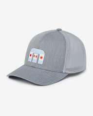 Heather Grey Travis Mathew Michigan Ave 2.0 Snapback Hat
