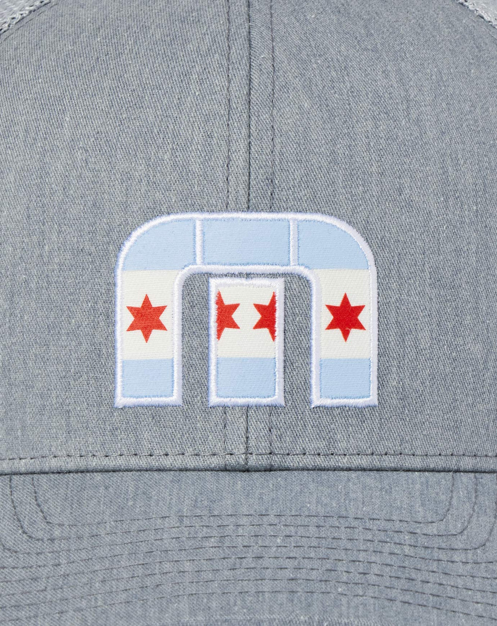 Heather Grey Travis Mathew Michigan Ave 2.0 Snapback Hat